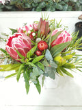 Native Flowers & Rose Bouquet – Fresh Handcrafted Floral Arrangement