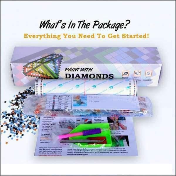 F&S Diamond Painting Kit Among The Waves