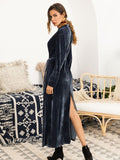 Velvet Long Cloak