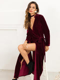 Velvet Long Cloak