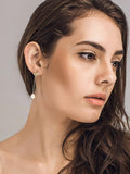 Butterfly Pattern Silver Earrings