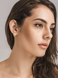 Lady's Hat Pattern Earrings