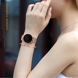 Mesh Strap Waterproof Women's Watch