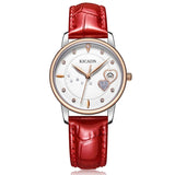 Stylish Heart-shaped Calendar Women's Watch