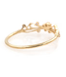 European and American ring female butterfly wings diamond ladies engagement jewelry