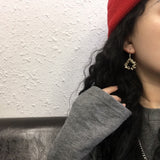 European and American fashion wild metal vine chain ear hook