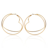European and American wild long diamond earrings