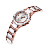 Ceramic Tungsten Steel Strap Women's Watch