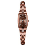 Rhinestone Scale Tungsten Steel Strap Women's Watch