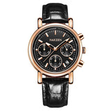 Three Eyes With Calendar Women's Watch