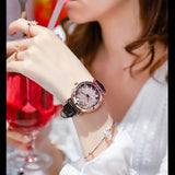 Rotatable Flower Dial Women's Watch