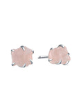 Rough Quartz Ear Stud