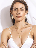 Simple Fashion Golden Necklace