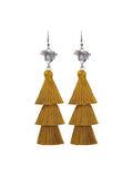 Three Style Tassel Earrings