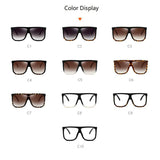 Retro Large Frame Sunglasses