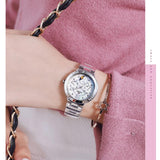 Three Eyes Six Pointers Dial Women's Watch