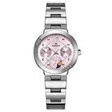 Three Eyes Six Pointers Dial Women's Watch