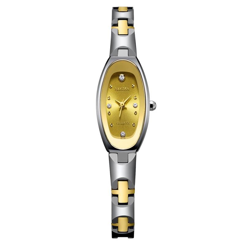 Fashion Tungsten Steel Strap Women's Watch