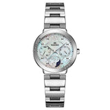 Three Eyes Six Pointers Dial Women's Watch