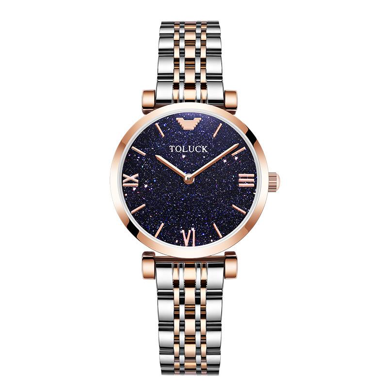 Simple atmosphere ladies quartz watch