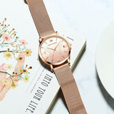 Butterfly Pattern Dial Women's Watch