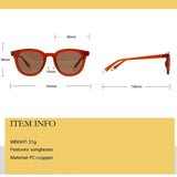 Retro Large Frame Sunglasses