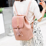 Fashion Tassel Women's Backpack