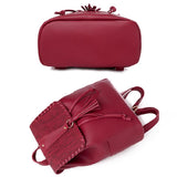 Fashion Tassel Women's Backpack