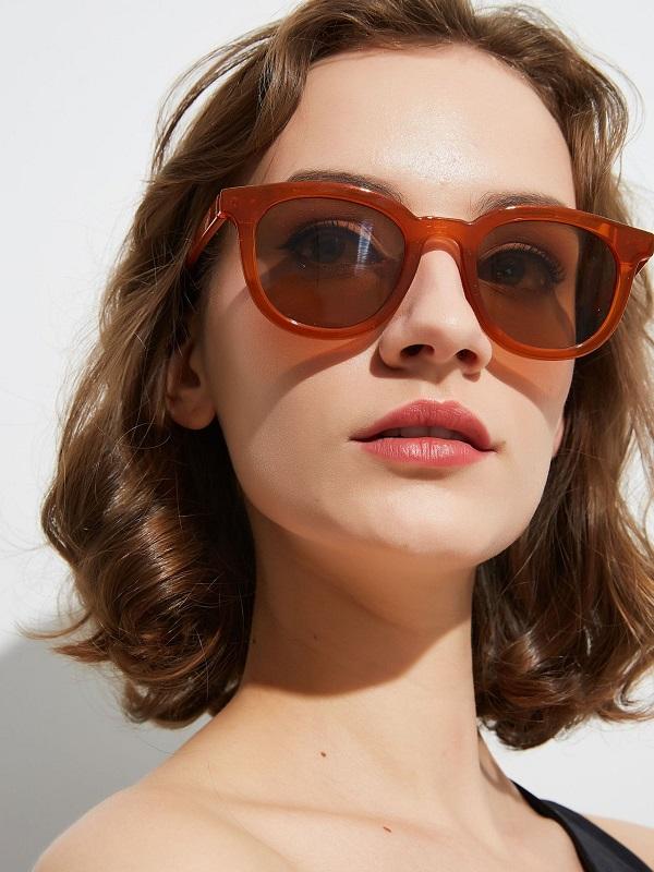 Retro Large Frame Sunglasses
