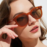 Retro Large Frame Sunglasses