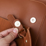 Vintage School Style Backpack