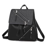 Fashion Zipper Design Backpack