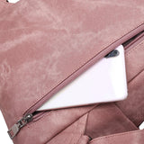 Retro Solid Color Backpack