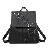Fashion Zipper Design Backpack