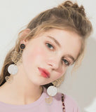 Fashion hollow long ladies ear chain