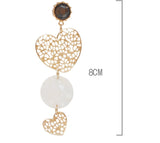 Fashion hollow long ladies ear chain