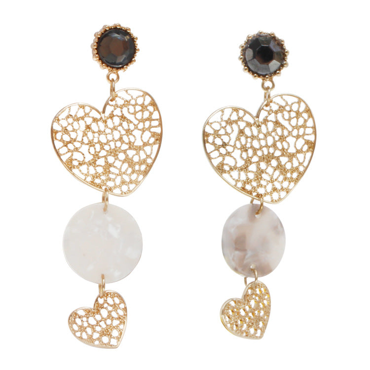 Fashion hollow long ladies ear chain