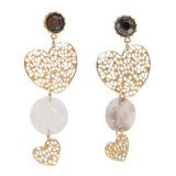 Fashion hollow long ladies ear chain