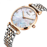 Fashion trend simple temperament waterproof rhinestone ladies watch