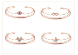 Personality creative diamond eye ladies bracelet