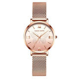 Butterfly Pattern Dial Women's Watch
