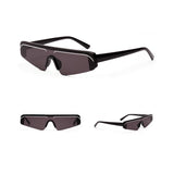 Rimless Cat's Eye Sunglasses
