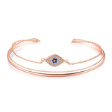 Personality creative diamond eye ladies bracelet