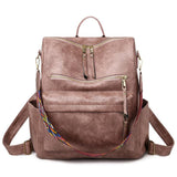 Retro PU Women's Backpack