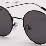 Retro Round Rimless Women's Sunglasses