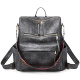 Retro PU Women's Backpack