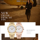 Square Dial Waterproof Women's Watch