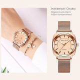 Square Frame Women's Watch