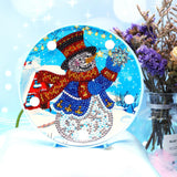 F&S Diamond Painting Store Diamond Painting Lamp Christmas Snowman