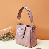 Fashion Crocodile Pattern Handbag
